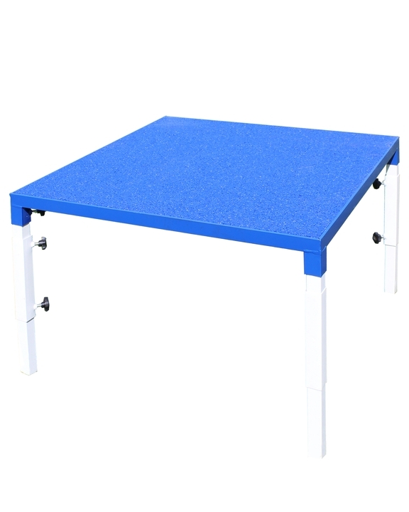 Agility table, 90 cm x 90 cm, height adjustable