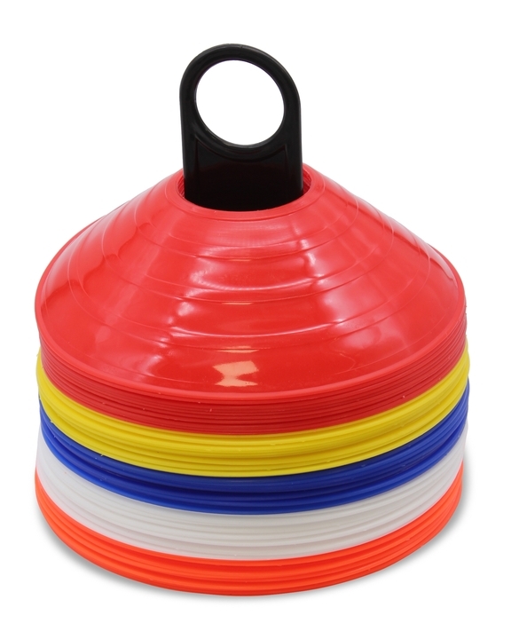 Marking Plates 50 pieces in 5 Colours, with carrying holder